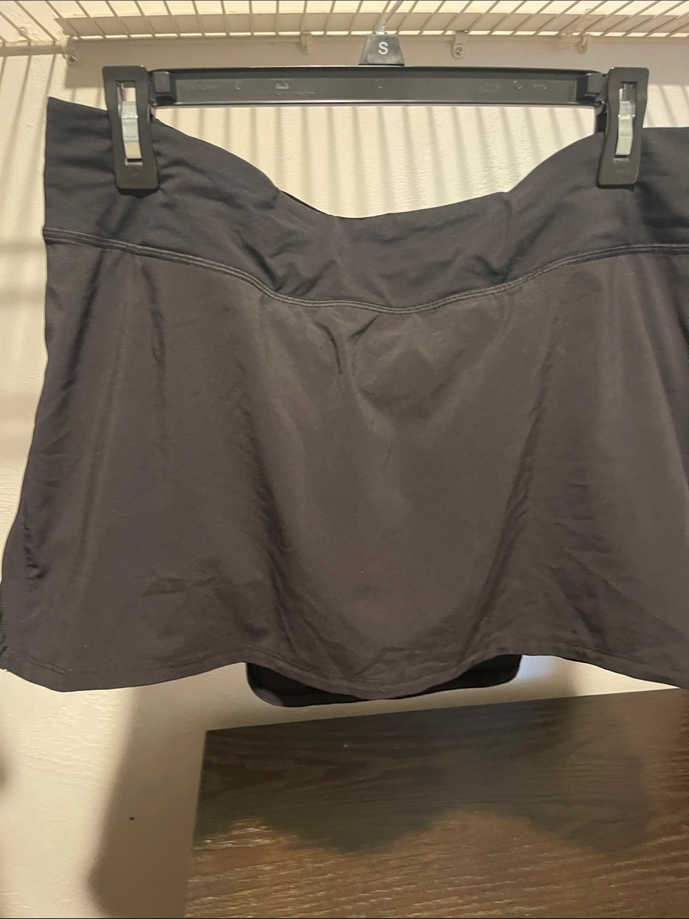 lululemon athletica Black Flared Athletic Skort